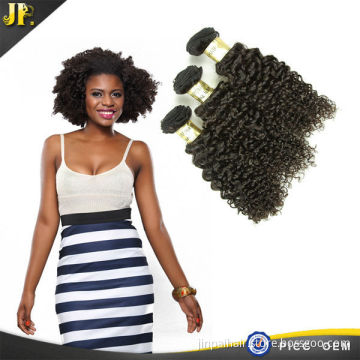 New Curly Wave Brazilian Remy Raw Human Hair Extension Top Of Head